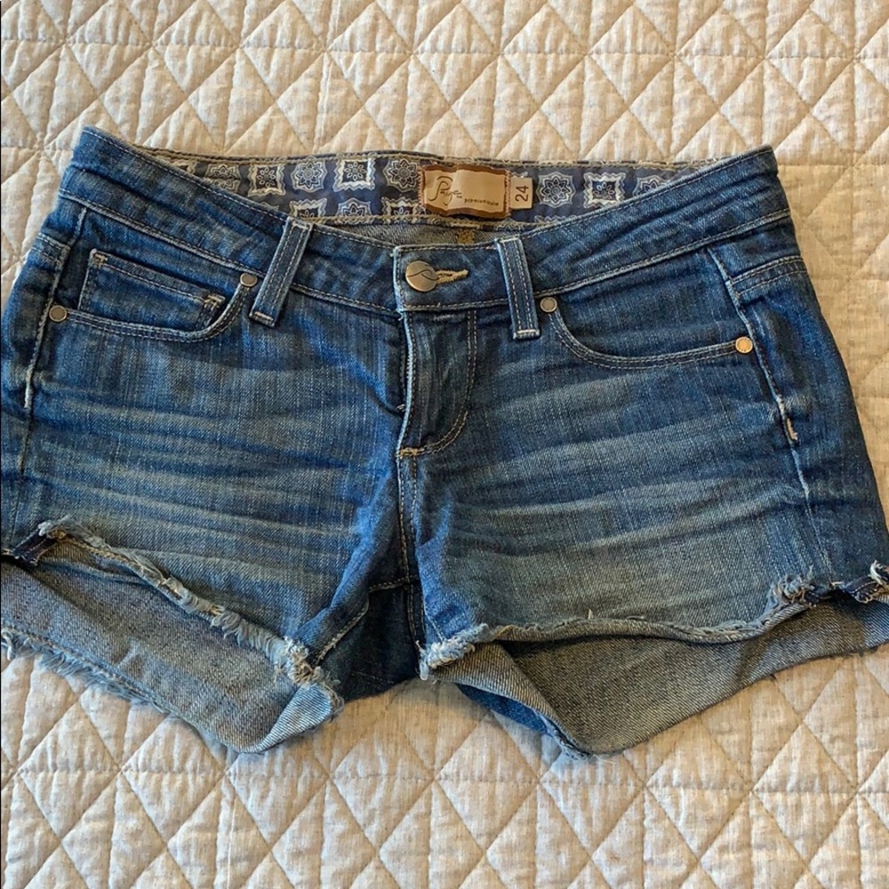 Paige denim shorts